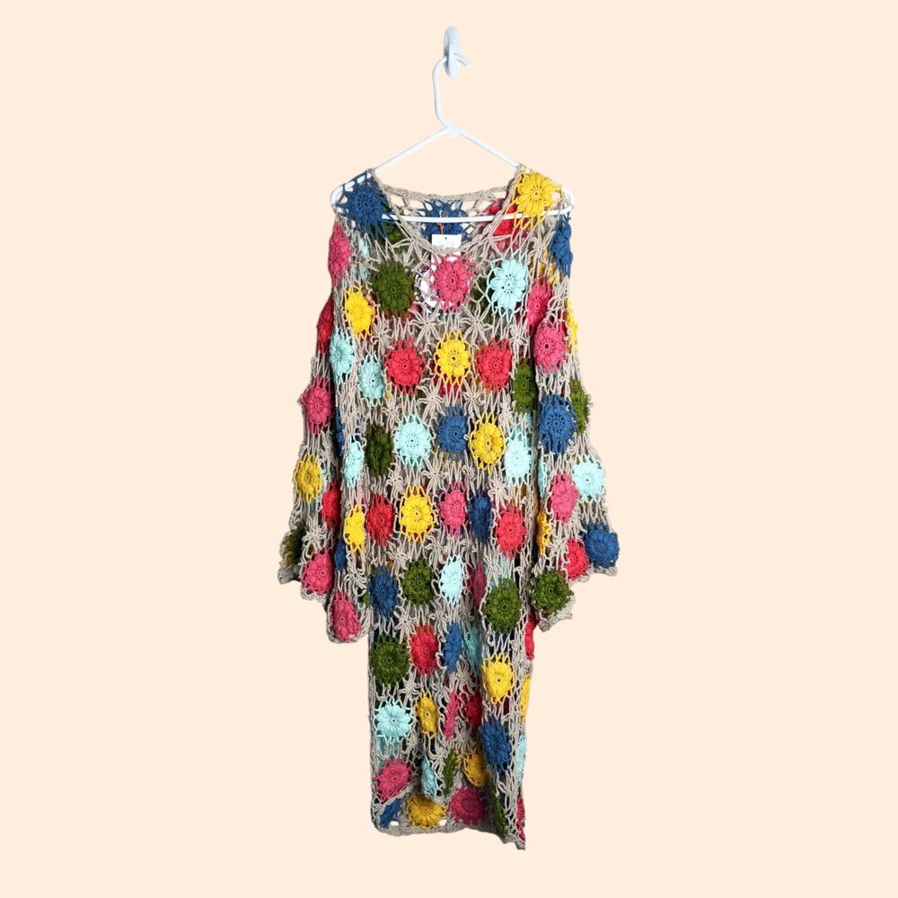 Celia B Crochet Midi Dress